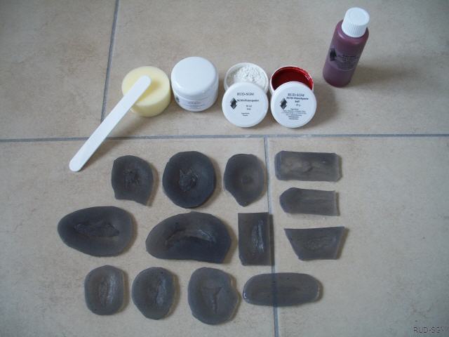 3D-Transfer-Wunden Set 4
